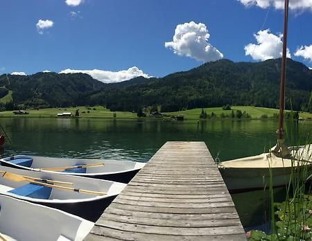 Appartements Herwig Schwarzenbacher Weissensee Eksteriør billede