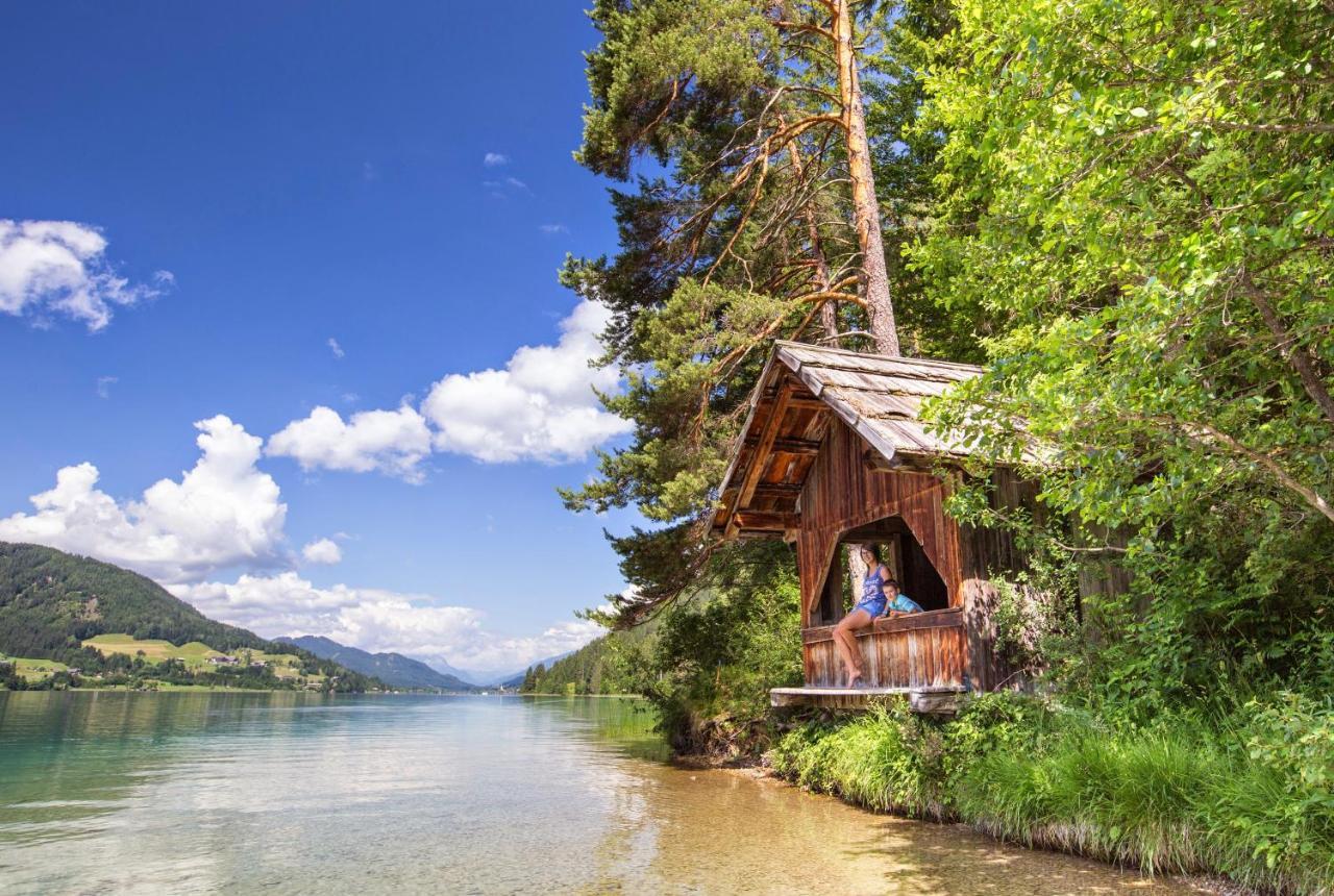 Appartements Herwig Schwarzenbacher Weissensee Eksteriør billede