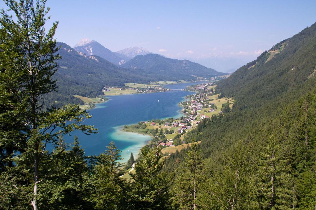 Appartements Herwig Schwarzenbacher Weissensee Eksteriør billede