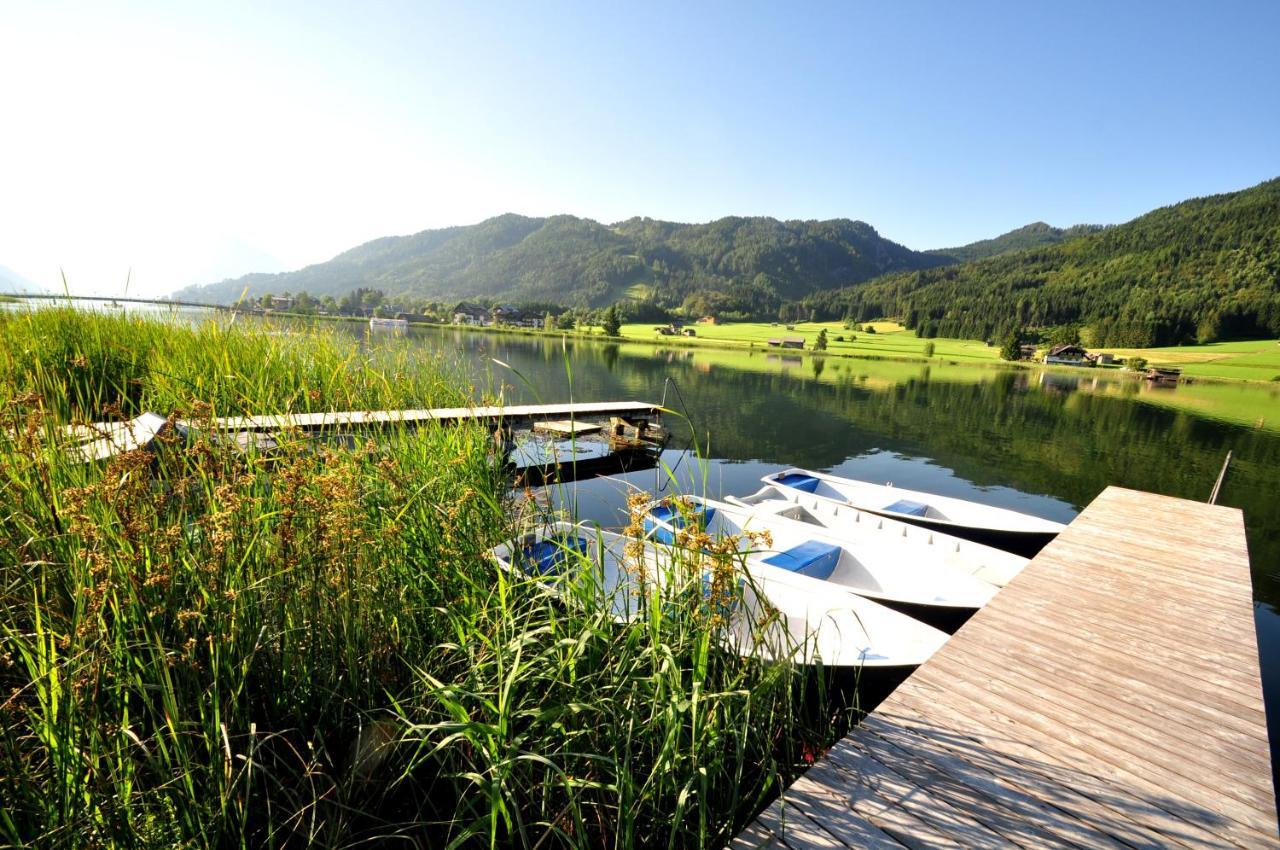 Appartements Herwig Schwarzenbacher Weissensee Eksteriør billede