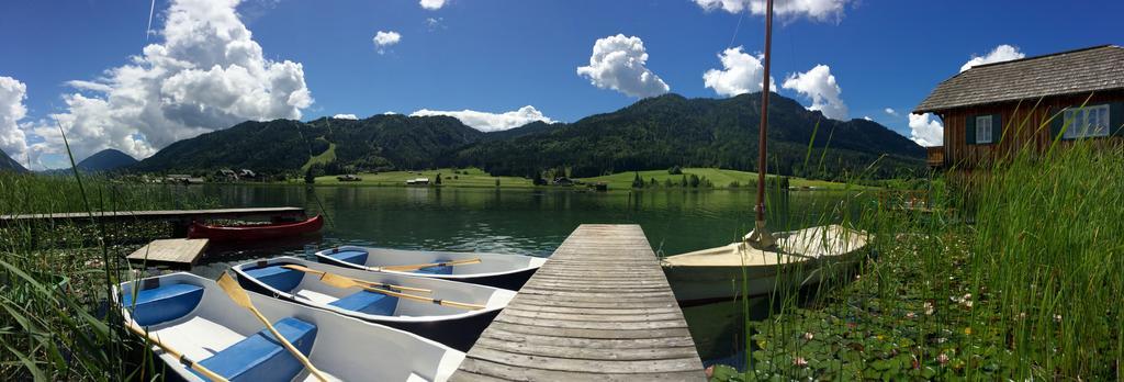 Appartements Herwig Schwarzenbacher Weissensee Eksteriør billede